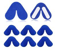 WUSJCOF 8 Pièces Coussinets Nasaux Confort pour Masque CPAP, Protection Nez pour Machine CPAP, Accessoire Doublé pour Soulagement de Pression