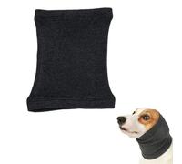 WUSJCOF Cache-oreilles pour chien, 1 pièce, snood cocker, contre le bruit et l'audition, réduit l'anxiété face aux feux d'artifice, idéal après une opération, capuche apaisante pour soulager(taille S)