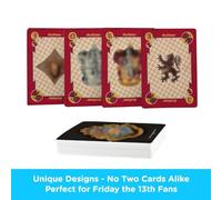 WUSJCOF Jeu de 40 Cartes haryp0ter, Jeu de société, carte haryp0ter, jeu harry potter, A partir de 4 ans (Taille unique) (Multiple)