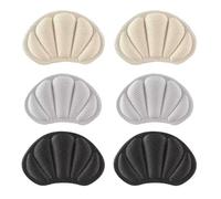 WUSJCOF Premium Heel Cushion Insoles - 2024 New - Heel Protectors, Heel Cushions for Shoes and Boots to Prevent Blisters, Set of 6
