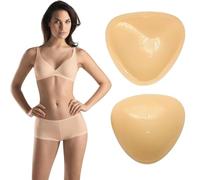 WUSJCOF Soutien-Gorge Invisible, 1 Paire, Double-Face Sticky Bra Push-Up Auto-Adhésif Ultra-Lift Instantané, Dos Nu, Silicone, sans Bretelle, Remonte Sein Adhésif, Push-Up Invisible (A-D Cup)