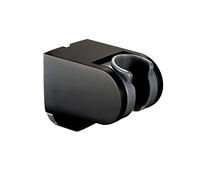 Wussh Support mural réglable pour pommeau de douche et pulvérisateur de bidet Noir
