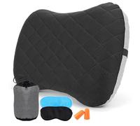 WUSUPU Oreiller de Camping,Oreillers Gonflable,Oreiller de Voyage,Oreillers Ultra Légers Résistants à l'eau,Coussin Gonflable pour Voyage et Voyage,Coussin de Plage,pour Camping Vacances Plage