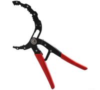 Wusvive iltre à huile auto-réglable de 2-1/4 à 4-1,9 cm | Acier au carbone, dents dentelées pour éviter le glissement, caoutchouc pour poignée de préhension, convient aux filtres de