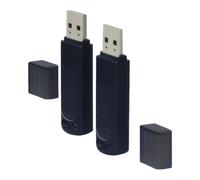 Wusvive Dongle USB compact pour Valve Index et Vive Trackers, et récepteur de lecture pour Steam VR sur PC, adaptateur en matériau ABS pour jeux immersifs (lot de 2)