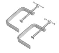 Wusvive Ensemble de pinces G pour le travail du bois, étaux réglables en | Lot de 4 vis très résistantes, filetage profond, pour meubles, meubles, meubles, bricolage, 0-50 mm, utilisation en bois