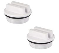 Wusvive Lot de 2 récipients d'hiver filetés pour piscine Hayward SP1022C avec joint torique 3,8 cm MIP