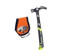 Wusvive Marteau arrache-griffes réglable, support de clou magnétique, prise | Réglage à 3 angles, acier au carbone 45, traité thermiquement, réparations de bricolage, menuiserie, projets extérieurs