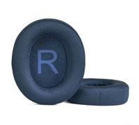 Wusvive Paire de coussinets de rechange pour TOZO HT2, cuir protéiné, bleu | Cuir protéiné doux, design respirant réduisant la fatigue, ajustement sûr, installation facile, lot de 2 coussins bleus