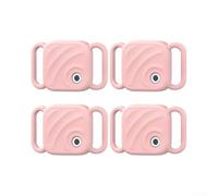Wusvive Support de collier en silicone pour UGREEN Finder Duo | Silicone, protection imperméable, ajustement sécurisé anti-perte, installation facile, lot de 4