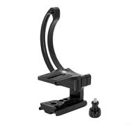 Wusvive Support vertical pour appareil photo reflex numérique, pour support | Prend en charge les objectifs de 90 mm, rotation fluide demi-anneau, convient pour Canon, Sony, Fuji