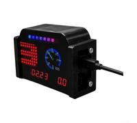 Wusvive Tableau de bord de course pour Thrustmaster pour logitech pour Moza | 9,2 x 6,5 x 4,3 cm, suivi de la vitesse en temps réel, visibilité améliorée