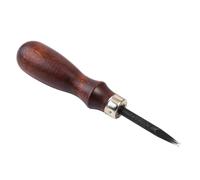 WUTA Professionnel Biseauteurs à Cuir - pour une Coupe Précise - Manche en Bois Ergonomique - Pour la Création en Cuir et la Rénovation(1.0mm)