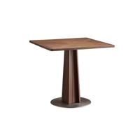 Wutaihill Table de Salle à Manger en Bois, Style Nordique Moderne, Petite Table carrée Simple de Style négoce en Bois Massif