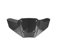 WUTBHGQXWIP Accessoires de Moto compatibles avec Yamaha MT-07 2025 2026, Kit de Support de déflecteur de Vent Noir(Carbon Fiber Pattern)