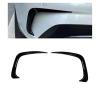 WUTBHGQXWIP Aileron latéral de pare-chocs arrière compatible avec BMW Série 3 G20 Sport Edition 318i, 320i et 330i (2019-2022)(Bright Black)