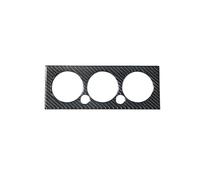 WUTBHGQXWIP Autocollant de décoration de panneau de commande de climatisation, Compatible avec Explorer 2008 - 10, intérieur de voiture en Fiber de carbone