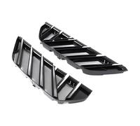 WUTBHGQXWIP Autocollant décoratif de calandre avant en ABS noir brillant compatible avec BMW X3 G45 2025+