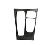 WUTBHGQXWIP Autocollant décoratif en fibre de carbone for panneau de commande central de boîte de vitesses, compatible avec BMW X5 E70 X6 E71 2008-2013(B-Left Hand Drive)