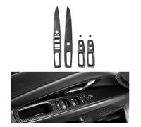 WUTBHGQXWIP Cache-bouton de commande de lève-vitre, garniture d'accoudoir de porte compatible avec le tuning Hyundai CN7 N 2021-2025 conduite à gauche(LHD For Carbon)