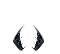 WUTBHGQXWIP Cache de sortie d'air de pare-chocs arrière à motif pointillé compatible avec BMW Série 3 G20 M-Sport 320E, 330E, 318I, 320I, 325I, 330I et 340I(Carbon Look)