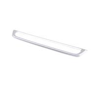WUTBHGQXWIP Cadre de commande central de voiture en fibre de carbone ABS, compatible avec BMW Série 1 et 2 F40 et F44 2020-2024, garniture de protection for bouton de volume(Silver)