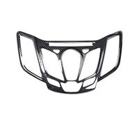 WUTBHGQXWIP Compatible avec Ford Fiesta 2009-2013 Autocollant de revêtement d'habillage de cadre de panneau de lecteur CD de commande centrale(B1)