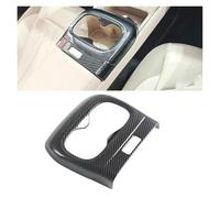 WUTBHGQXWIP Compatible avec MG S5 et MG ES5 2025 : garniture intérieure en ABS et fibre de carbone for porte-gobelet et panneau avant de voiture.