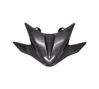 WUTBHGQXWIP Compatible avec Yamaha Tracer 9 GT Tracer 9 2021 - 2024, Couvercle d'extension de cône de Nez de Garde-Boue de Roue Avant, Capot d'extension(Carbon Fiber)