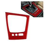 WUTBHGQXWIP Couvercle de cadre de panneau de changement de vitesse intérieur de voiture LHD, Compatible avec Alfa Romeo 159 Brera Spider uniquement for la Transmission automatique(Red)