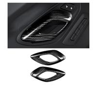 WUTBHGQXWIP Couverture Dure En Fiber De Carbone Véritable, Autocollant For Poignée Intérieure De Voiture Camaro 2016 - 2023, Accessoires(Black)