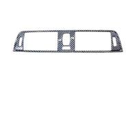 WUTBHGQXWIP Garniture adhésive for grille d'aération de console centrale compatible avec BMW F30 F31 F32 F33 F36 3GT F34(Carbon fiber Look)