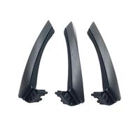 WUTBHGQXWIP Garniture de poignée de porte intérieure compatible avec BMW Série 3 E90 E91 E92 E93 316 318 320 325 328i 2005-2012(LHD SET Black)