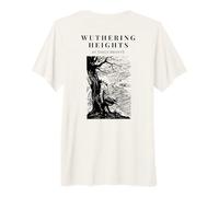 Wuthering Heights by Emily Bronte Couverture de Livre Vintage T-Shirt Haut de Gamme