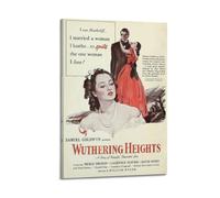 Wuthering Heights Classic Movie Print Poster Toile Impression Salon Maison Art Esthétique Peinture Suspendue, Nouveau Cadeau Maison Décoration Moderne Chambre 20 x 30 pouces (50 x 75 cm)