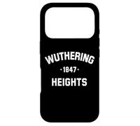 Wuthering Heights par Emily Bronte - Booklover Coque pour iPhone 17 Pro