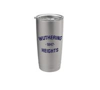 Wuthering Heights par Emily Bronte - Booklover Gobelet isotherme en acier inoxydable double paroi