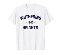 Wuthering Heights par Emily Bronte - Booklover T-Shirt Graphique avec Valeur