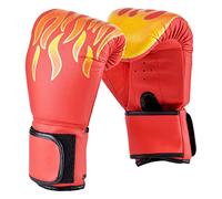 Wuudi Gants de Boxe pour Enfants 16 oz - Pour Sac de Frappe, Entraînement, Perforation, Muay Thai, Sparring, Grappling - 3 à 14 Ans