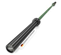 wuuhoo® Barre Olympique Atlas - IWF/IPF - 50 mm | 8 roulements à aiguilles | douille en graphite-bronze | revêtement Cerakote | 195k PSI