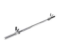 wuuhoo® disques d'haltères en ciment Mike 30mm, set 20kg - 30kg, revêtu en noir, 1,25, 2,5, 5, 10 kg, disques de poids en plastique pour haltères longs, fitness à domicile -