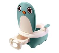 wuuhoo® Pot pour Enfants Pingu - Toilettes pour Enfants avec tiroir Amovible, Pot pour bébé, entraîneur de Toilette pour bébés et Jeunes Enfants à partir de 2 Ans Vert