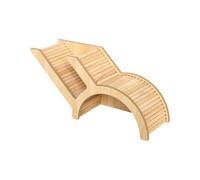 WUUISDNX Accessoires pour Cage en Bois - Décoration pour Petits Animaux - Créer Un Espace ludique et Attrayant pour Les Petits Animaux et Leurs propriétaires - Cabane en Bois pour - Jouet, Style B