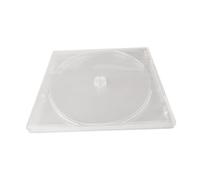 WUUISDNX Boîtiers CD transparents compacts avec double disque, boîtiers DVD transparents de qualité supérieure, lot en gros, rangement sécurisé pour vos collections de disques, CD, DVD