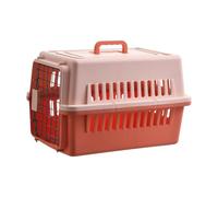 WUUISDNX Cage de Transport Rigide et résistante pour Animaux de Compagnie, idéale pour Voyager avec Petits Chiens et Chats et pour Les Aventures en Plein air. Cage Transport Portable pour Animaux.