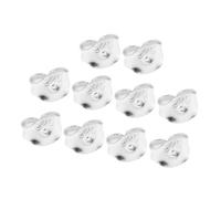 WUUISDNX Clips de boucles d'oreilles souples en argent sterling, légers, en forme de papillon, ensemble rechange, bouchons d'oreilles argent sterling, embouts