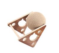 WUUISDNX Griffoir d'angle Mural Pliable en sisal pour Animaux de Compagnie : Un Environnement sûr et Amusant pour Les Hamsters et Les Chats, permettant de satisfaire Leurs Instincts naturels.