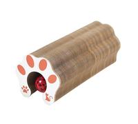 WUUISDNX Griffoir en Papier pour Chats d'intérieur, Tapis à griffer au Sol, à fabriquer soi-même pour Attirer Les Chats, griffoir en Carton, Meuble griffer