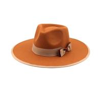 WUUISDNX Haut-de-forme femme style jazz, coupe parfaite, laine douce et confortable, idéal pour les occasions décontractées et formelles, les soirées à thème, festivals et carnavals.