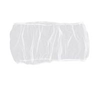 WUUISDNX Housse de Universelle en Filet pour Cage à Oiseaux, Jupe pour Cage à perroquets, perruches, cacatoès, aras, mainates (modèle A), Blanc, S